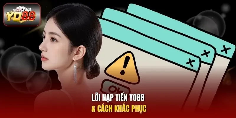 Lỗi nạp tiền YO88 & cách khắc phục